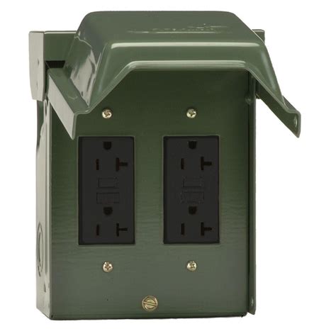 double 220 outlet box